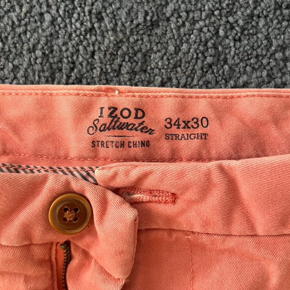 IZOD Saltwater stretch chino size 34x30